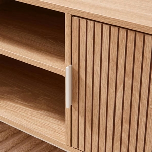 Design moderno Sala Móveis De Madeira TV Console Mesa TV Stand com Armários De Armazenamento e Portas