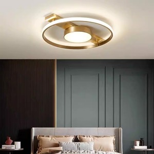 Nordic All-Copper Minimalist Modern <b>Ceiling</b> <b>Light</b> for Bedroom Luxury Hallway Study Creative Personalized Small Living Room - Product Image 5