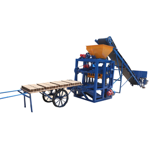 Machine à piliers <span class=keywords><strong>en</strong></span> béton QT4 24B 13,45 kW Briq Fabrica De Ladrillo Machine à fabriquer des briques Pave Mesin Karung Machine à fabriquer des briques - Product Image 5