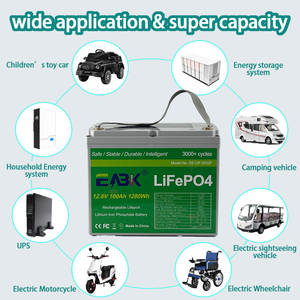 Voor Talaria-Steek Off-Grid Zonne-Energie, Krachtcentrale, Met Slimme Bms-Bescherming Met Hoge Capaciteit 12.8V 100ah Lifepo4-batterijpakket 1280wh - Product Image 5