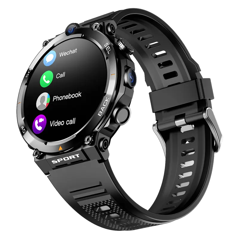 New Arrive 2+16GB Smartwatch Camera 800Mah Waterproof H10 4G Smart Watch Support Sim Card GPS NFC Social APP For IPhone Android