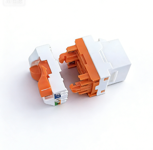 Conector Keystone RJ45 Cat6a UTP de Alta Velocidad - Conector Giratorio Sin Herramientas <span class=keywords><strong>para</strong></span> Instalaciones de Cableado de <span class=keywords><strong>Red</strong></span> - Product Image 4