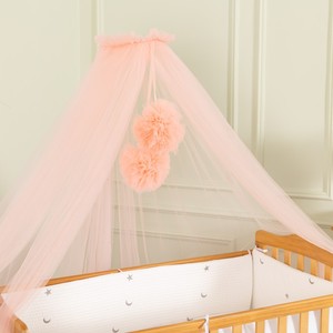 Mosquitero para Cama de Niña, Cortina para Cama con <span class=keywords><strong>Dosel</strong></span>, Mosquitero Colgante para <span class=keywords><strong>Cuna</strong></span> de Bebé, Protección contra Insectos - Product Image 1