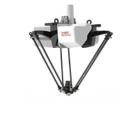Robot Delta de qualité alimentaire pour la manipulation de raviolis, de pâtisseries et de plats préparés