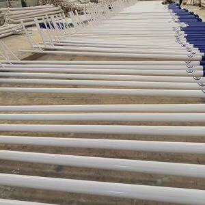 Poteau d'éclairage extérieur conique en acier galvanisé, résistant au vent, 3-35m, pour jardin, parc, autoroute, éclairage routier - Product Image 2