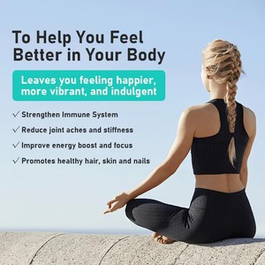 ODM OEM Fuel Collagen Mushroom Coffee Powder with Carbohydrate Fiber <b>Protein</b> Reduce Joint Aches And Stiffness Redured Stress - Product Image 4