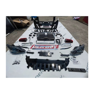 Modification du kit carrosserie pour Mercedes Benz classe V V260 pare-chocs avant et arrière phares assy <span class=keywords><strong>feux</strong></span> arrière calandre noire avec <span class=keywords><strong>feux</strong></span> - Product Image 6