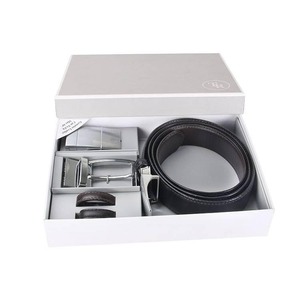 Cinturón de Cuero Casual de Negocios para Hombre con Hebilla Automática - Product Image 2