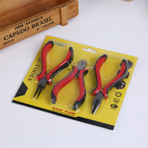 Pince à ressort en acier de 7 pouces avec poignée en plastique à prise souple, personnalisable OEM, pour clips de retenue internes/extérieurs (Circlip) - Product Image 1