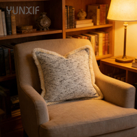 Nouveauté : Housses de coussin de style nordique, décoration intérieure, housse de coussin carrée de luxe pour ferme