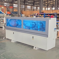 Machine à chantourner semi-automatique à 5 fonctions à vitesse variable, haute efficacité, pour la fabrication de meubles en panneaux de mélamine, machine à ruban acrylique