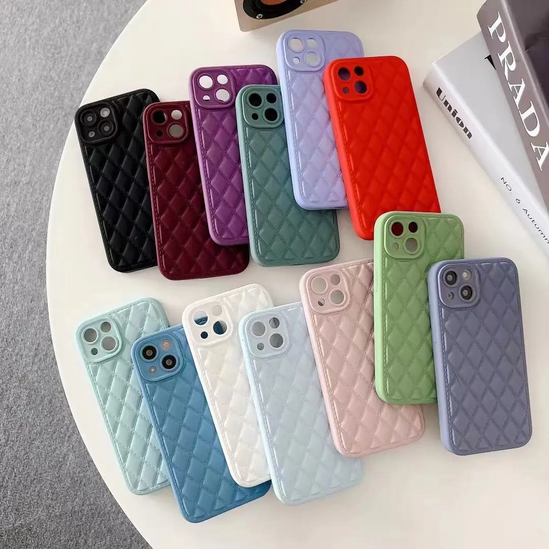 2022 Luxury Stylish Silicon 3D Cell Phone Cover For iPhone 12 Pro silicone phone case for iphone 13 14