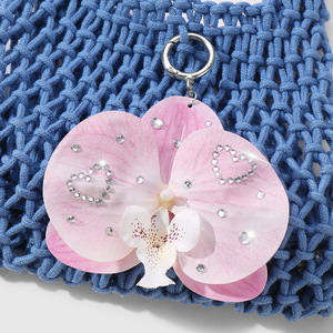 Llavero DIY con Forma de Estrella Brillante y Corazón de Mariposa, Colgante para Bolso, para Mujer - Product Image 6