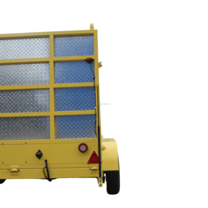 Remolque Ganadero de Doble Eje de Alta Resistencia con Jaula de Seguridad Completa y Rampa de Carga Plegable, para Transporte de Animales de Granja y Equipos - Product Image 6