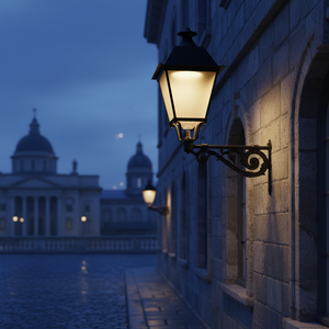 Austarlux Villa Pro. Lámpara de Pared, Apertura sin Herramientas, Farola Urbana Moderna LED AC para Jardín, Uso en Exteriores, Construcción de Aluminio IP66, 30W-120W - Product Image 2