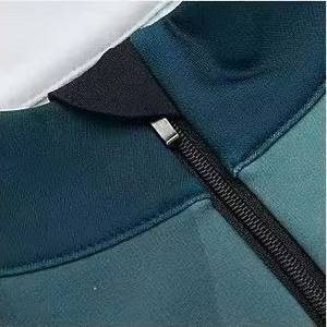 Gilet de cyclisme unisexe DEZE coupe-vent à fermeture éclair intégrale, coupe ajustée, style personnalisable, compatible avec les événements multi-scénarios et l'entraînement en club - Product Image 5