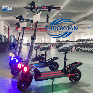 Motos sportives tout-terrain à double propulsion améliorables, vitesse maximale de 60 km/h, autonomie de 40-90 km, charge utile de 200 kg, 72 V 200-350 W, pneus pneumatiques de 11 pouces, éclairage LED - Product Image 5