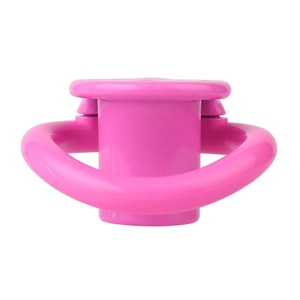 FRRK Flat Resin Chastity Device Negative Cock Cage Penis Bondage Tools Plastic Chastity Lock Penis Cage Sex <b>Toys</b> <b>for</b> <b>Men</b> - Product Image 6