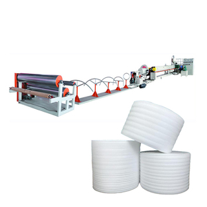 Machine d'extrudeuse de feuille de mousse EPE de marque HOTY haute Performance 500-650 kg/h sortie 20mm épaisseur PLC-roulement de moteur de pompe directe pour - Product Image 1