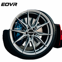 Rines EVOR Forged Andi Cóncavos Cromados de 18-24 Pulgadas, 5x120 5x130 5x114.3 para Toyota, Corvette, BMW, Lamborghini, Nuevos