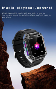 Reloj Inteligente con Monitor de Salud, Frecuencia Cardíaca, Oxígeno en Sangre, Resistente al Agua IP67, Recordatorio de Mensajes SOS, Cámara Remota, Rastreador de Actividad Física - Product Image 6