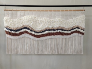 Large Boho Fiber Modern Hand Crochet Custom Woven Macrame <strong>Wall</strong> Hanging Tapestry Design Art Home <strong>Wall</strong> <strong>Decor</strong> for Home Luxury - Product Image 6