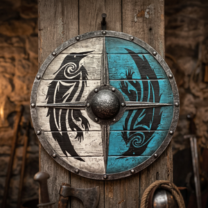 Carte en aluminium artisanale Milap Industries, personnalisée, style vintage, décor guerrier Viking, objet de collection, cadeau de costume - Product Image 1