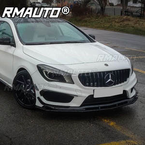 Kit de 3 pièces pour pare-chocs avant, séparateur de pare-chocs, diffuseur, spoiler, protection de carrosserie pour Mercedes Benz CLA C117 AMG CLA45 2013-2015, accessoires - Product Image 1