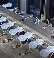 Vente d'usine ZHENHUA 120T Machine de moulage par injection pour sucettes pour bébés en caoutchouc de silicone liquide (LSR) tétine pour bébé nourrisson