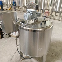 Mini-pasteurisateur pour liquide d'œuf 500-200 litres, machine à froid, pasteurisateur flash pour jus de pomme et crème glacée