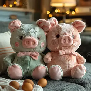 Personalized Custom Pig Plush Toys Custom Stuffed Animal Pig Toys Plush Custom Soft Dolls