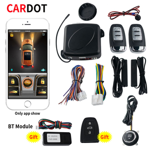 Drop Shipping KOL Remote Keyless Entry With RFID Anti Theft And Push Engine Button Start Remote Engine Start System