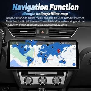 Lecteur vidéo de voiture Android 13 12,3 pouces, autoradio 2Din pour Skoda Octavia 3 A7 2014 2018, GPS, multimédia, Carplay, unité principale - Product Image 2