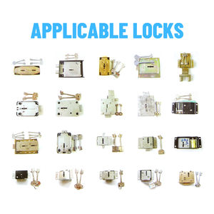 Lockartist — coffre-fort à outils de déverrouillage, outils de serrurier, boîte de ramassage pour serrure de lame, <span class=keywords><strong>Kit</strong></span> de ramassage, 8 pièces - Product Image 6