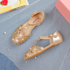 Cina all'ingrosso estate elegante sandali da spiaggia per le donne ragazze <span class=keywords><strong>scarpe</strong></span> basse per bambini Casual con cinturino posteriore piuttosto comodo - Product Image 6