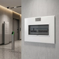 Boîtier de distribution d'éclairage principal pour couloir public FXXM1, 80A, IP30, panneau d'alimentation principal intérieur pour le contrôle des charges d'éclairage partagées du hall