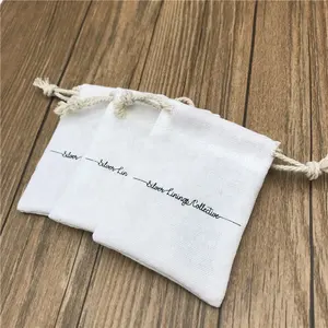 Vải lanh nhỏ đồ trang sức pouch cho mỹ phẩm