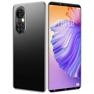 5.3 אינץ' p50 pro תקציב נמוך זהב טלפון סלולרי ישן למכירה 5g ביטול נעילת טלפון 10 ליבות