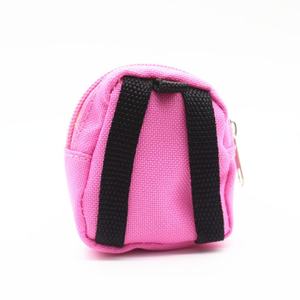 Wholesale High Quality <b>Cheap</b> Price Colorful Mini <b>Backpack</b> Shaped Coin Purse Keychain Bag for Women Zero Wallet Keychain - Product Image 5