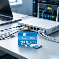 Carte mémoire TF en gros, 16 Go, 32 Go, 64 Go, 128 Go, 256 Go, haute compatibilité, pour les appareils POS et IoT
