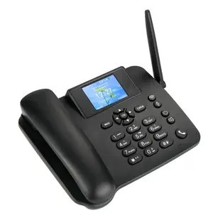 2.4 'Kleur Lcd Wifi Hotspot Fm Radio Android Tafeltelefoon Met Simkaart