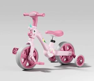 Vélo d'équilibre pour enfants en direct d'usine, avec de beaux autocollants, vélo pas cher, vente chaude 2025, vélo d'équilibre de 12 pouces - Product Image 1
