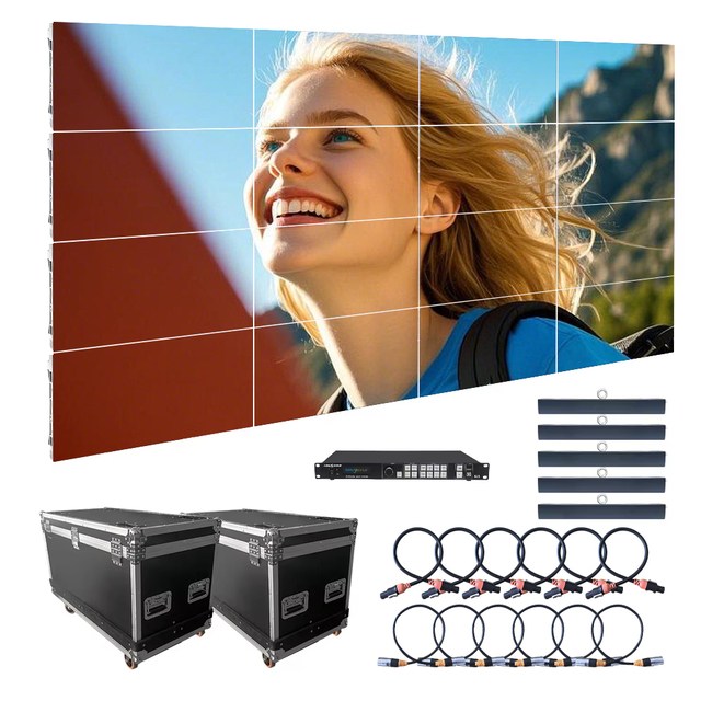 P2.604 Cinema Virtual Production RGB Big Screen Indoor Led Tv Screen 500x1000mm Video Wall Displays