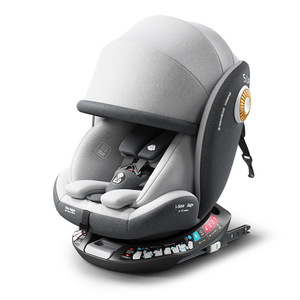 เบาะนั่งในรถยนต์สำหรับเด็ก เบาะนั่งหมุนได้ เบาะนิรภัยสำหรับเด็ก บูสเตอร์ซีท <span class=keywords><strong>ระบบ</strong></span>ยึดตรึงเด็ก 360 องศา °   เบาะนั่งหมุนได้สำหรับเด็กอายุ 0-12 ปี - Product Image 1