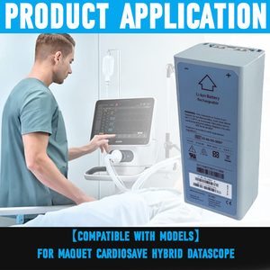 15v 14.3 ह 213.6w 0146-00-0097 ली-आयन बैटरी प्रतिस्थापन, मैकेट कार्डियोसॉव हाइब्रिड डेटास्कोप के लिए - Product Image 5