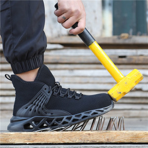 2023 nuovo stile punta in acciaio Anti foratura scarpe antinfortunistiche da corsa da <span class=keywords><strong>uomo</strong></span> personalizzate per <span class=keywords><strong>uomo</strong></span> - Product Image 6