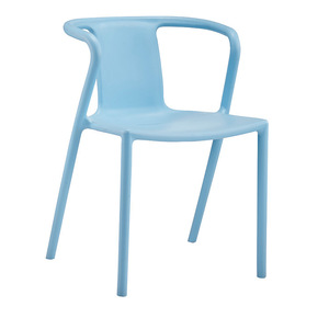 Échantillon gratuit sans bras couleur bistrot empilable nouveau Design prix de mariage café italien faire patron chaise en plastique - Product Image 3