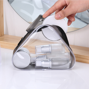 Promotional Custom Logo <strong>Mini</strong> Fashion Clear PVC Zipper Cosmetic <strong>Toiletry</strong> Bag Women Makeup Bag For Travel - Product Image 4