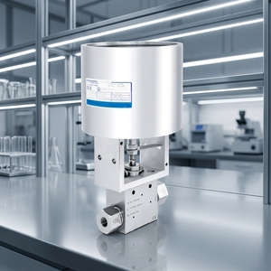 Vanne à aiguille pneumatique à commande automatique haute vitesse pour systèmes industriels et fluides (huile, <span class=keywords><strong>eau</strong></span>, gaz) - Product Image 4