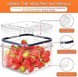 Eco-friendly Silicone Food Container with Lid <b>Lunch</b> <b>Box</b> Microwavable Freshness Preservation Carton <b>Packed</b> - Product Image 3